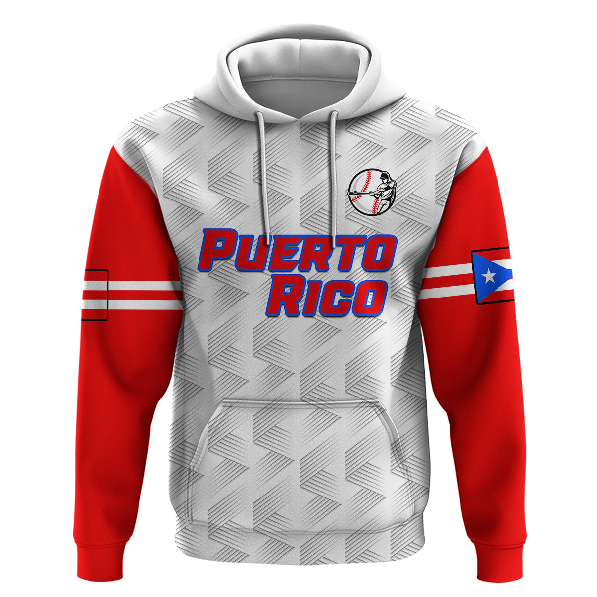 Custom Puerto Rico 2023 Baseball Dynamic Hoodie LT14