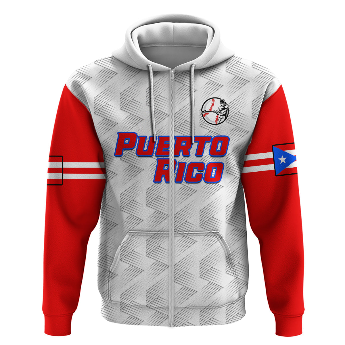 Custom Puerto Rico 2023 Baseball Dynamic Hoodie LT14