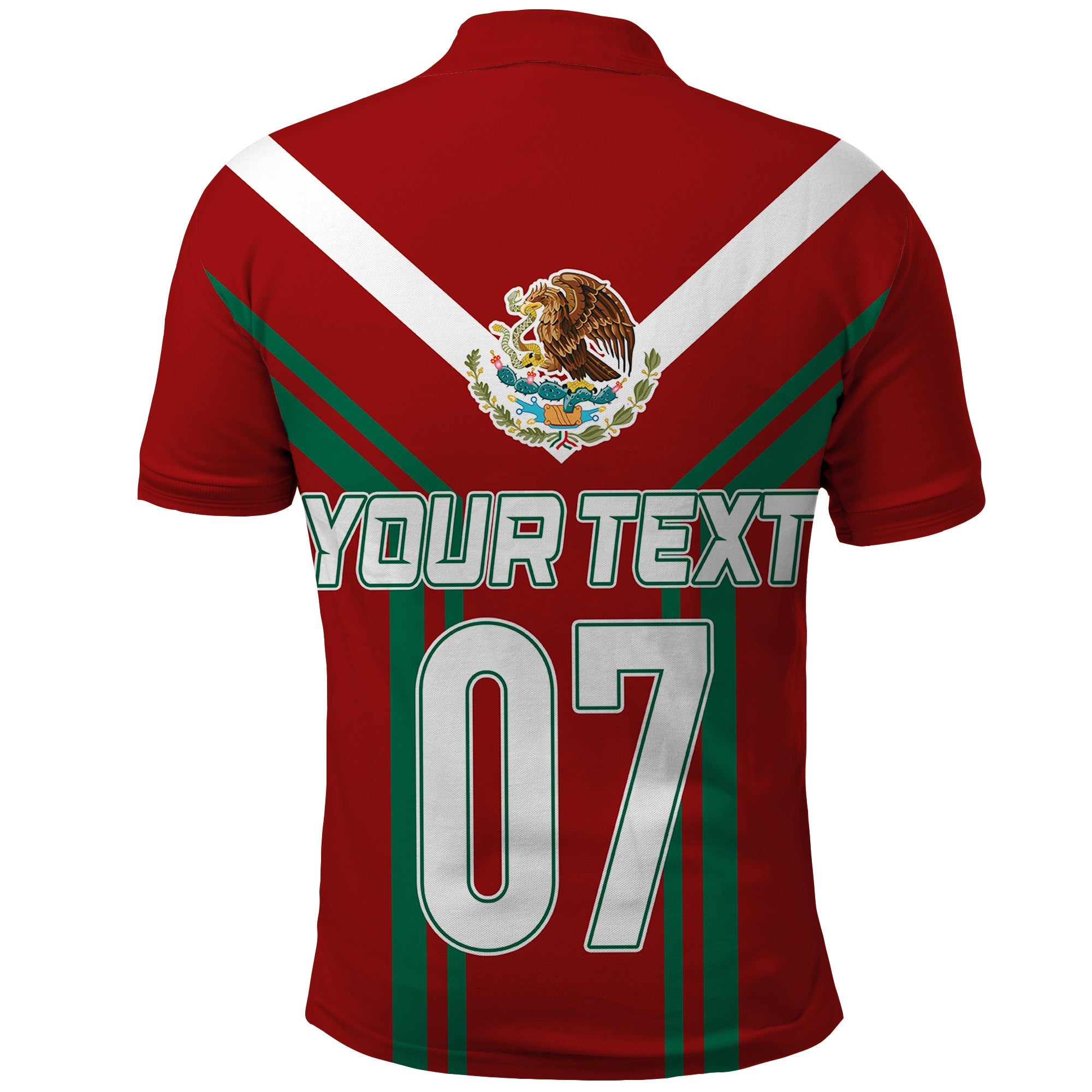 Mexico Baseball 2023 Sporty Style With Emblem Polo Shirt LT7