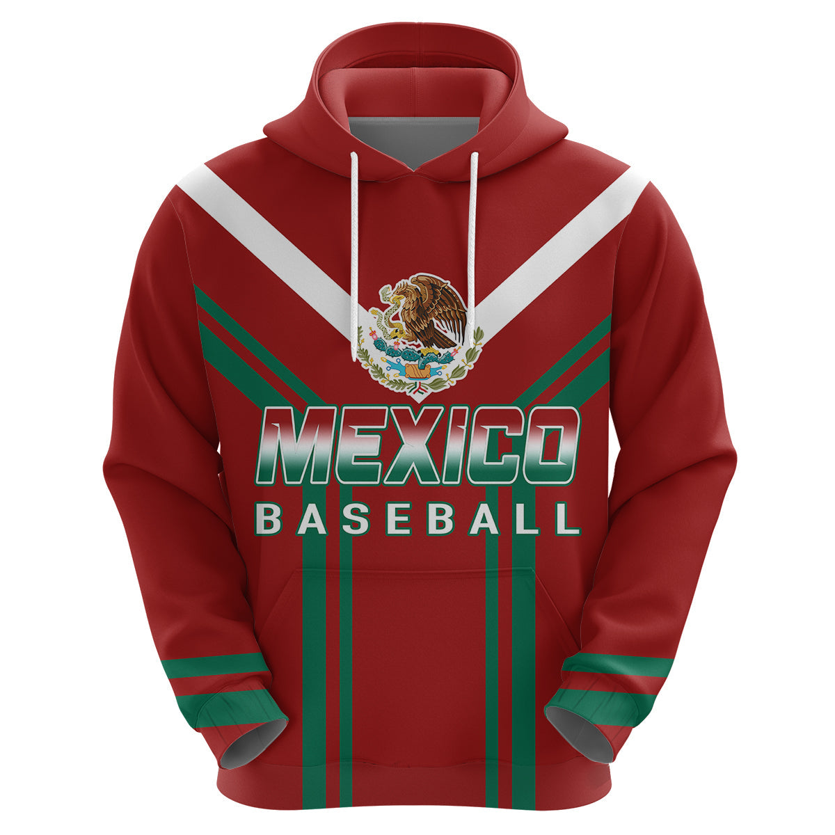 Mexico Baseball 2023 Sporty Style With Emblem Hoodie LT7