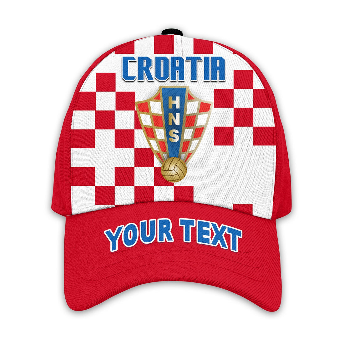 (Custom Personalised) Croatia Football Classic Cap World Cup Champions 2022 Hrvatska Ver.02 LT13