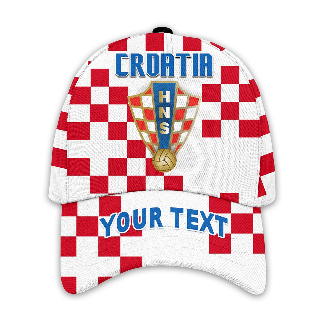 (Custom Personalised) Croatia Football Classic Cap World Cup Champions 2022 Hrvatska Ver.01 LT13