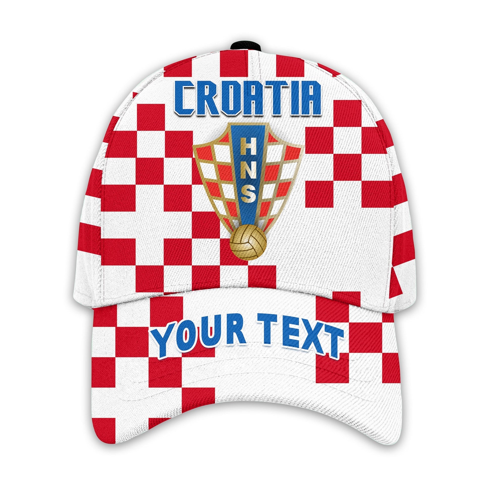 (Custom Personalised) Croatia Football Classic Cap World Cup Champions 2022 Hrvatska Ver.01 LT13