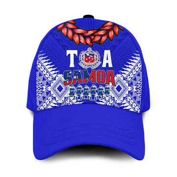 Toa Samoa Rugby Classic Cap Manu Siva Tau Style Ulafala Ver.05 LT13