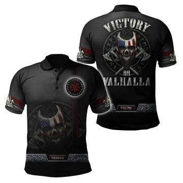 Viking Clothing American Viking 3D Polo Shirt RLT12