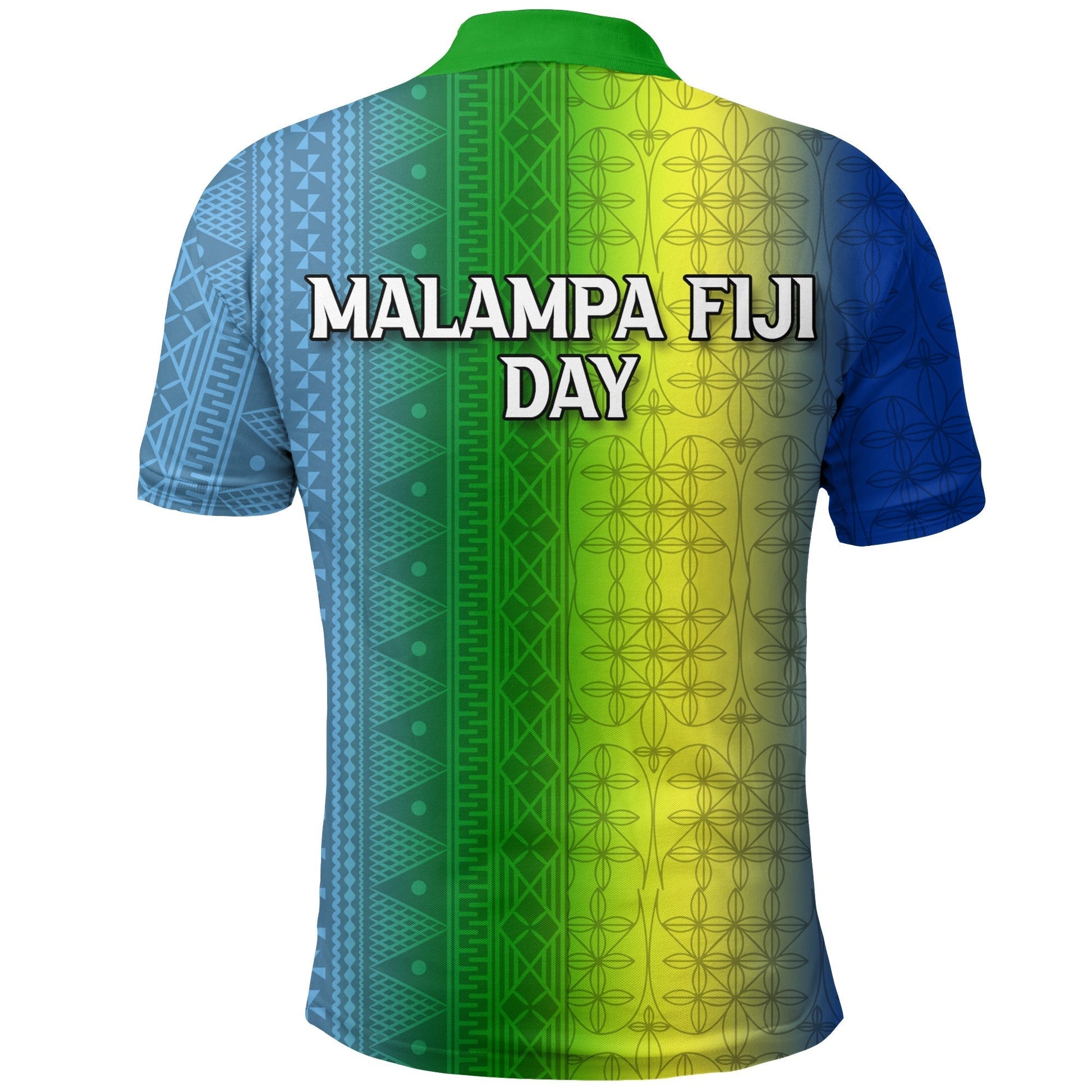 Malampa Vanuatu Fiji Day Polo Shirt Flag Version LT12