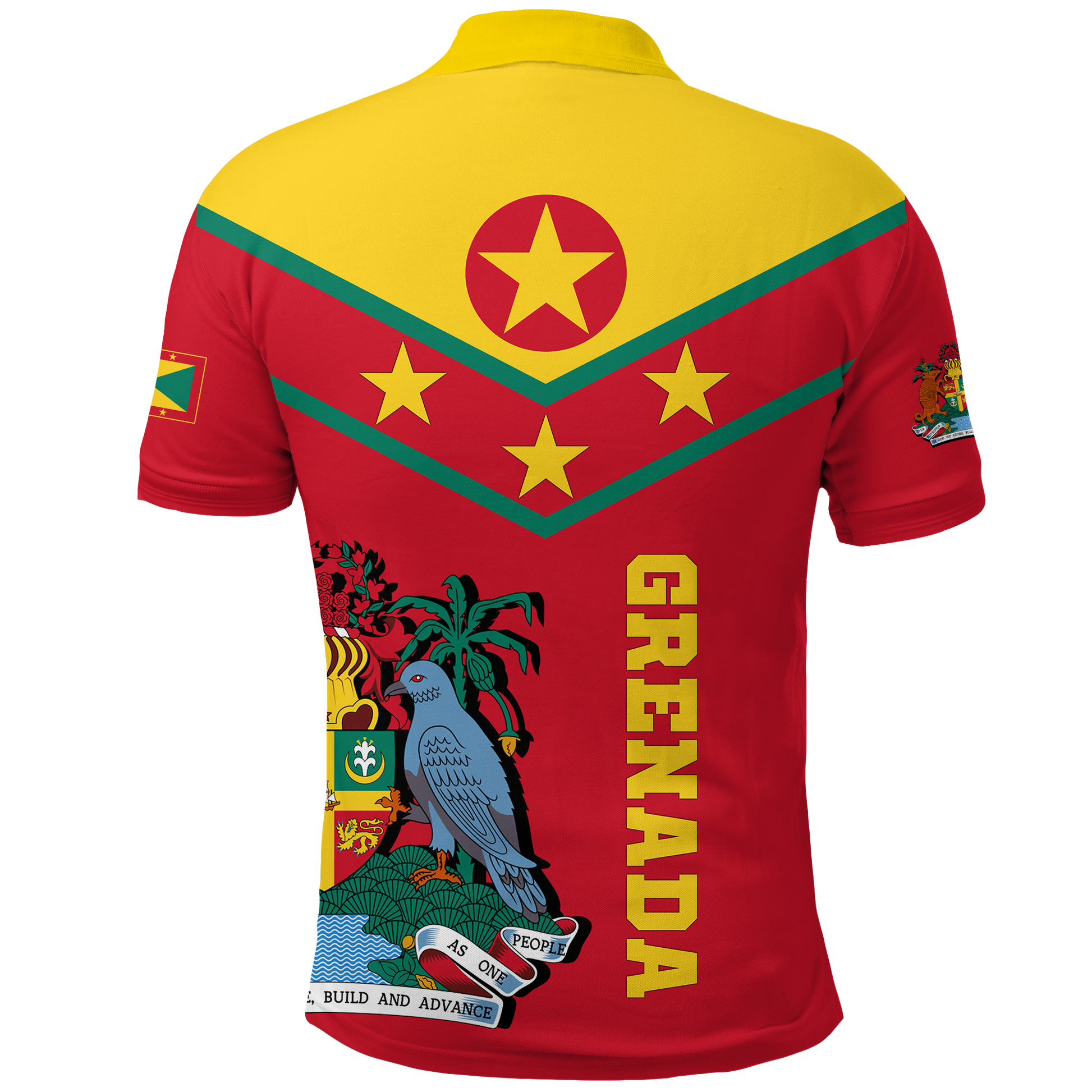 Grenada Polo Shirt Proud Grenadian LT12