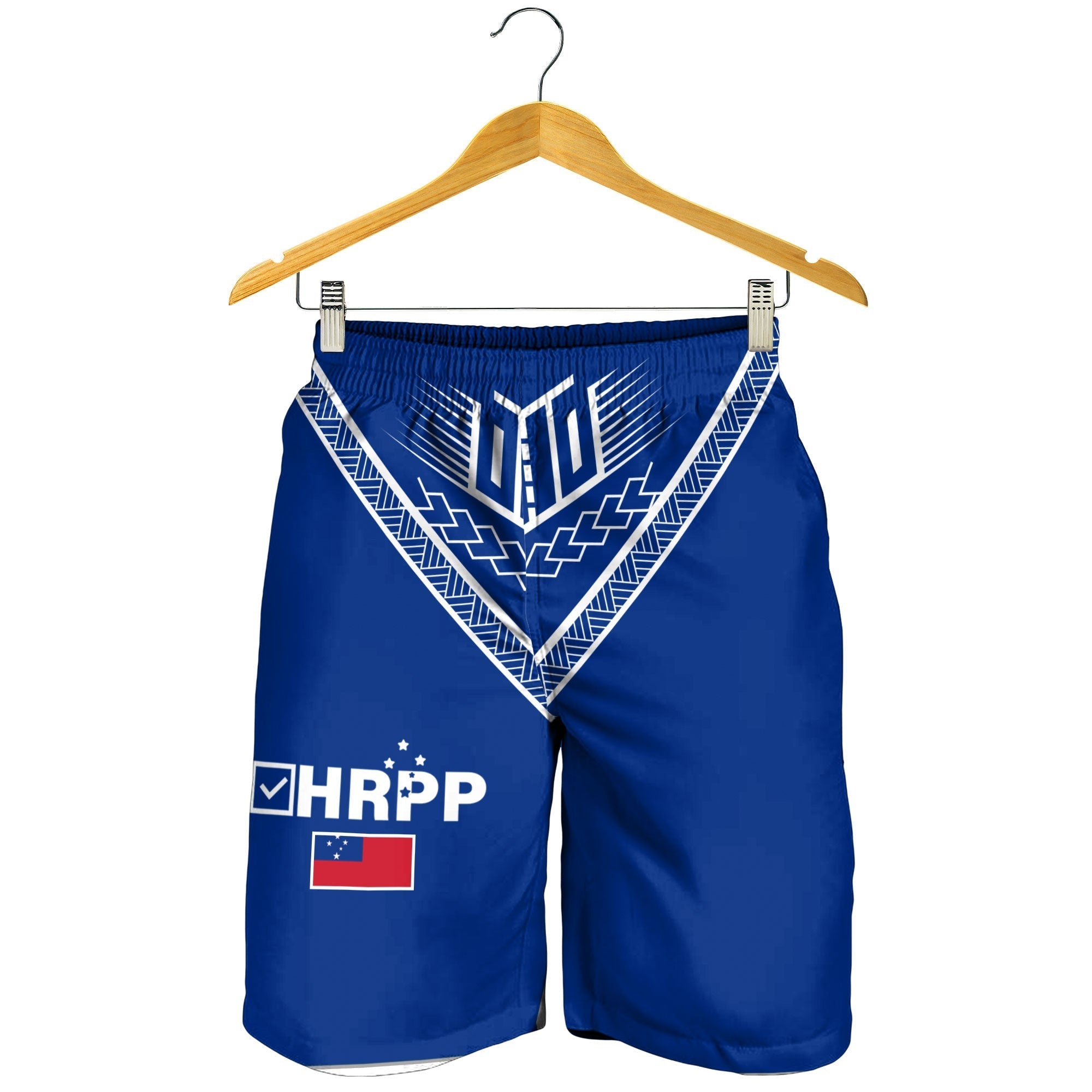 HRPP Samoa Men Shorts - Samoan Tribal LT12