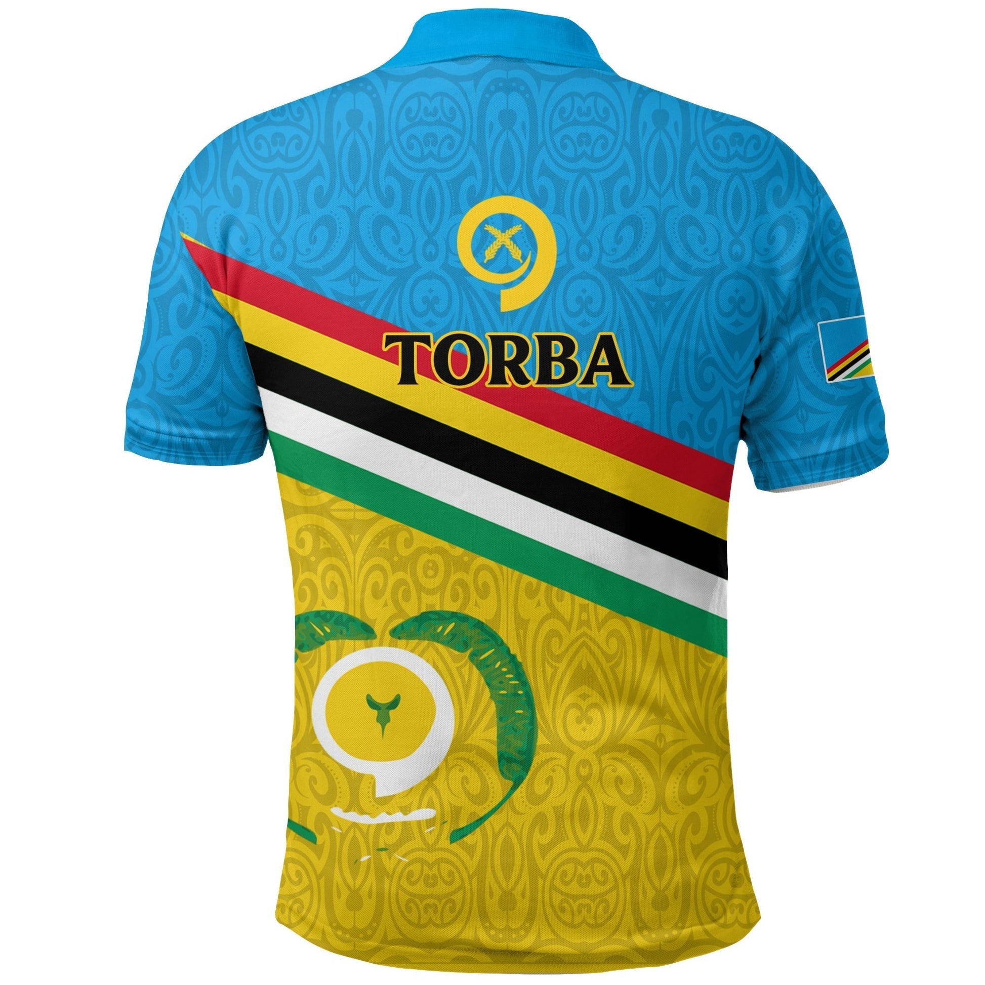 Vanuatu Torba Province Polo Shirt Flag Style LT12