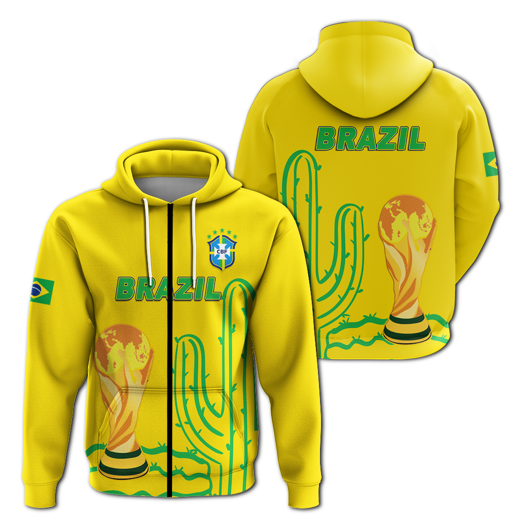 Brazil Champion Football 2022 Hoodie LT12