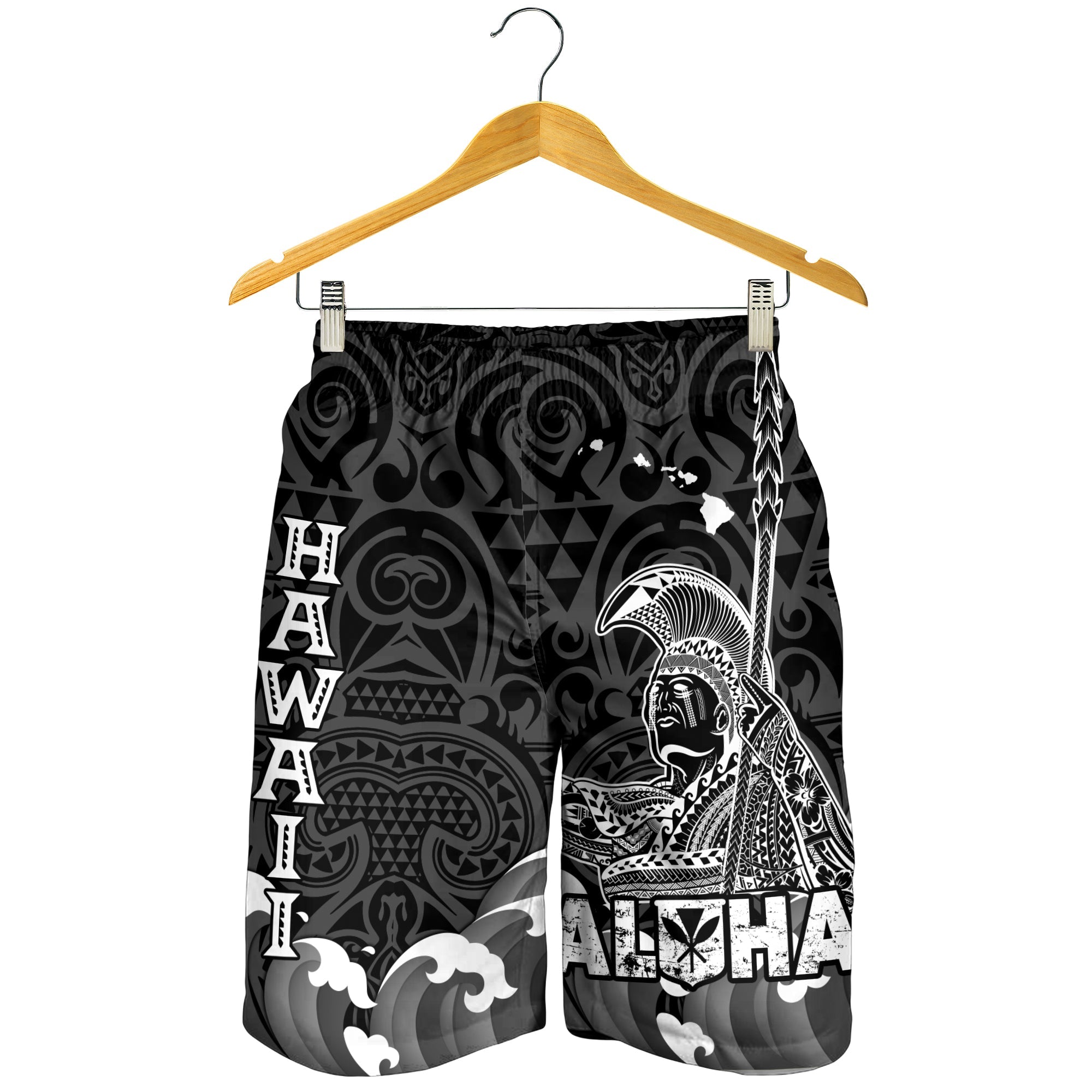 Hawaii King Kamehameha Aloha Hawai'i Nei Men Short LT2