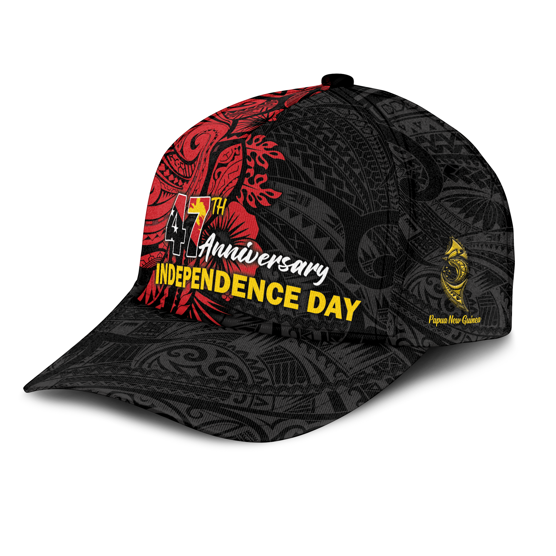 Papua New Guinea 47th Independence Day Bird Of Paradise Cap LT2
