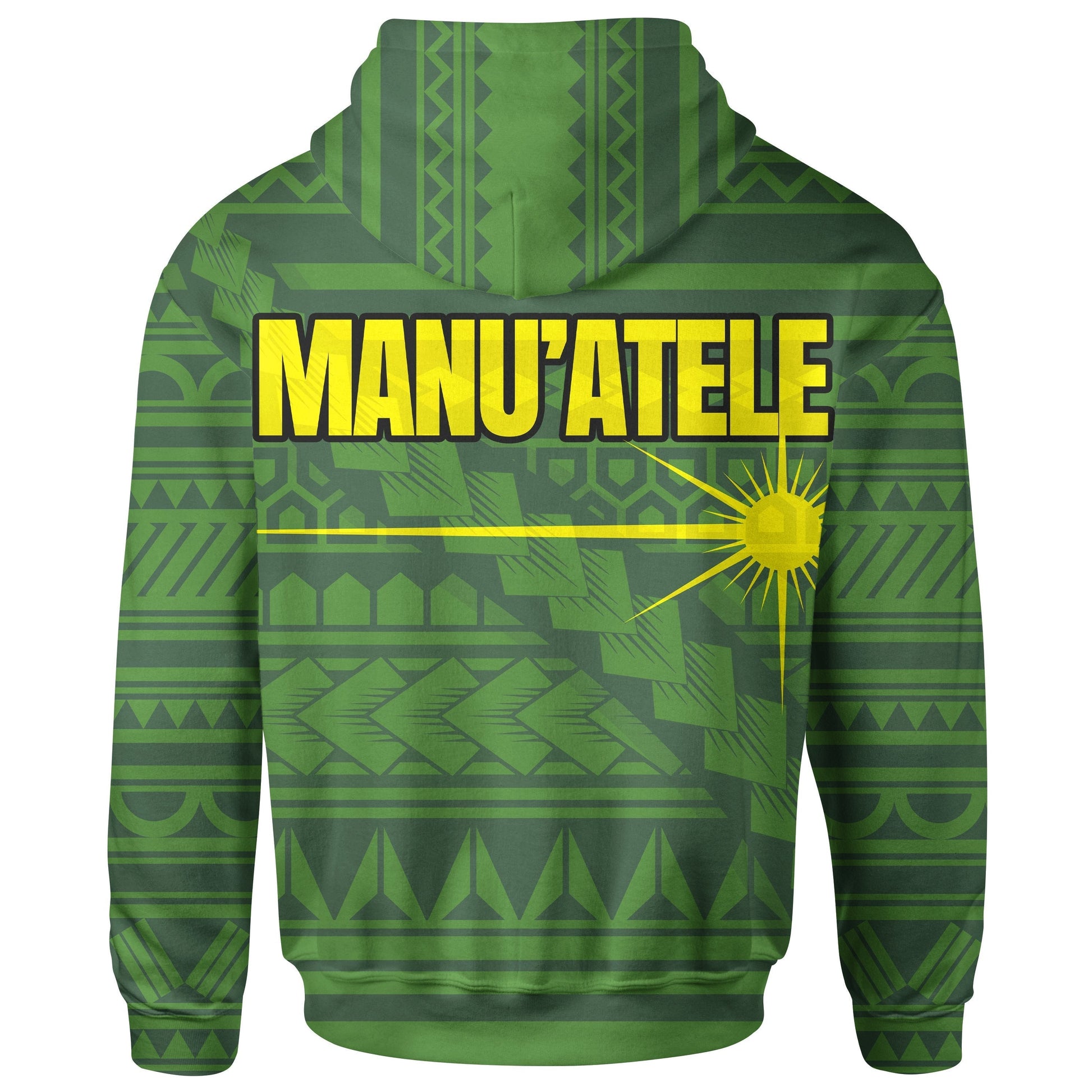 American Samoa Polynesian Hoodie Matasaua Flag