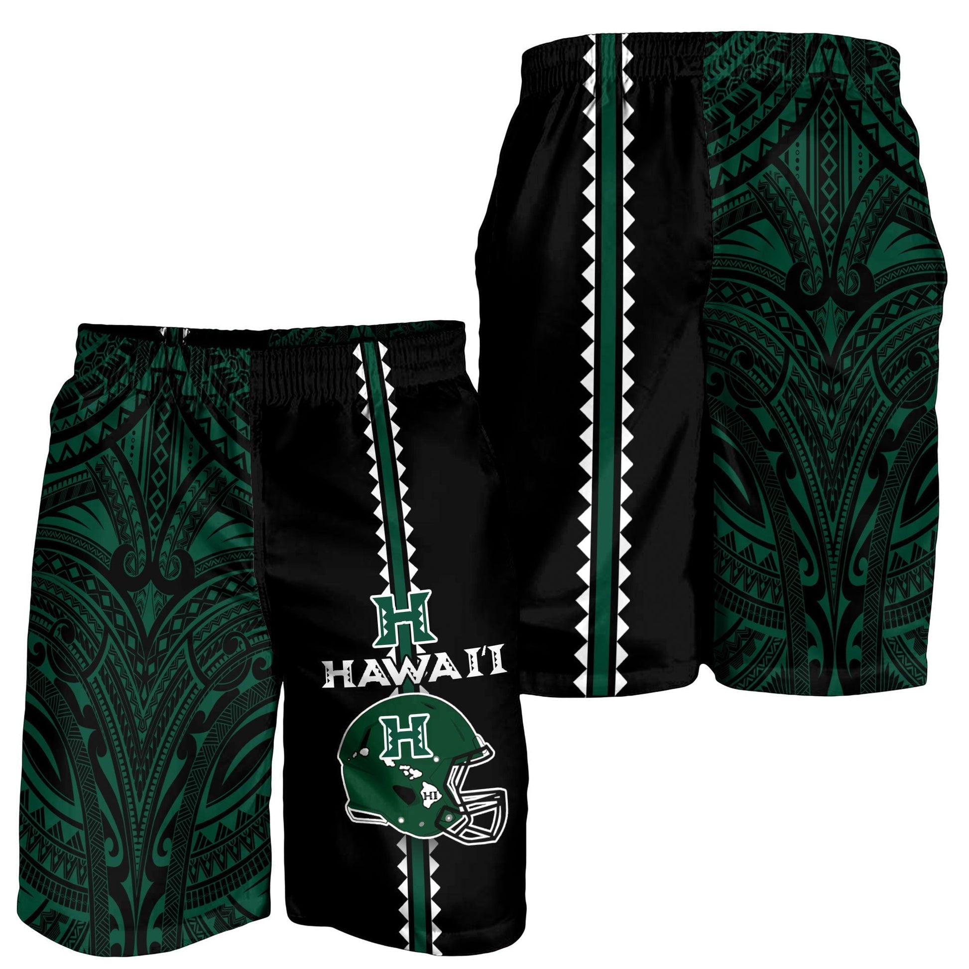 Hawaii Kakau Warrior Football Men Short LT12