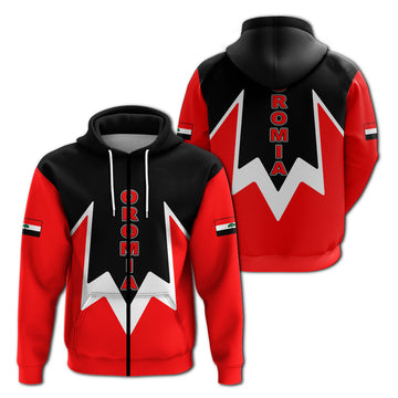 Oromia Region Legend Ethiopia Zip Hoodie LT12