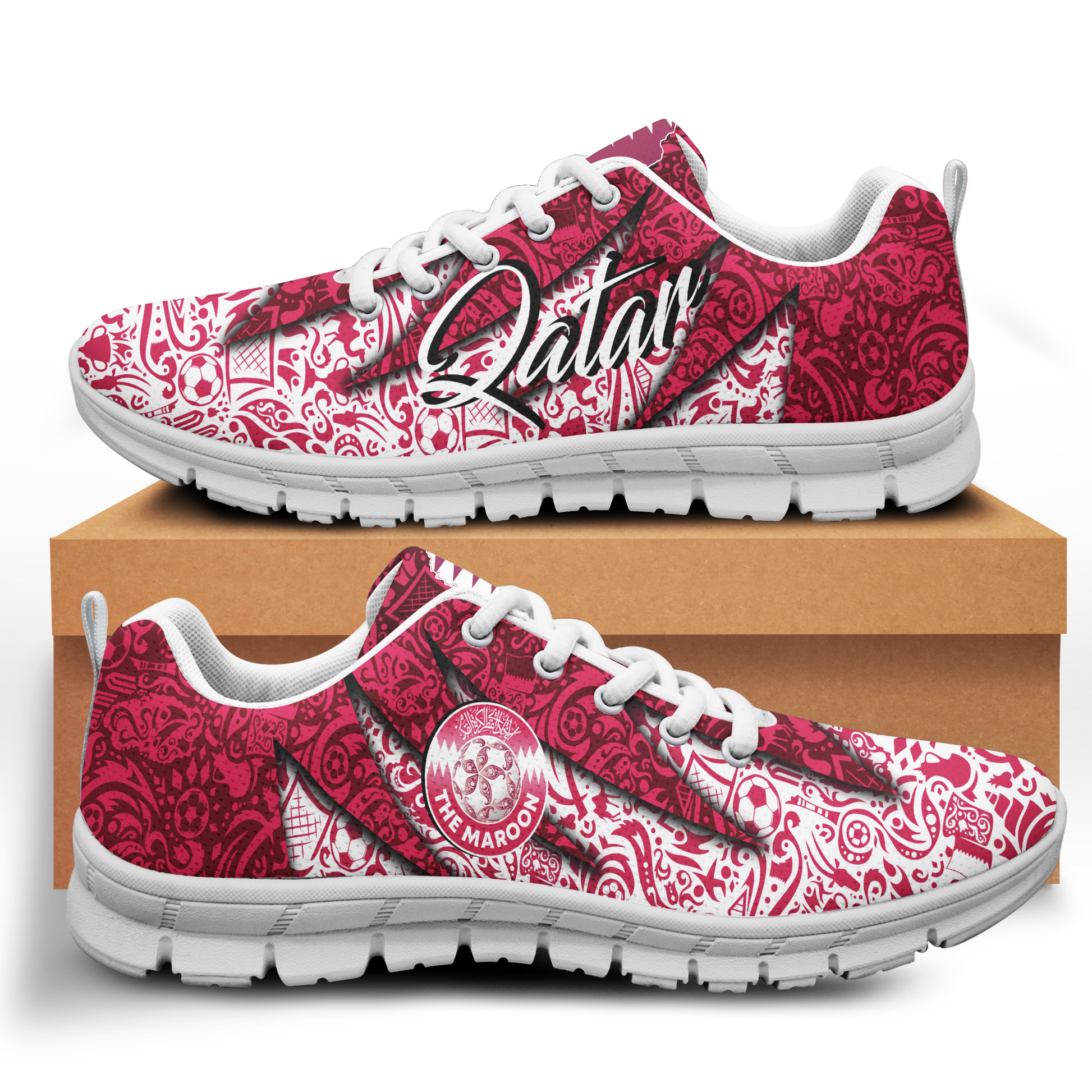 Qatar Football Team World Cup 2022 Sneaker - LT2