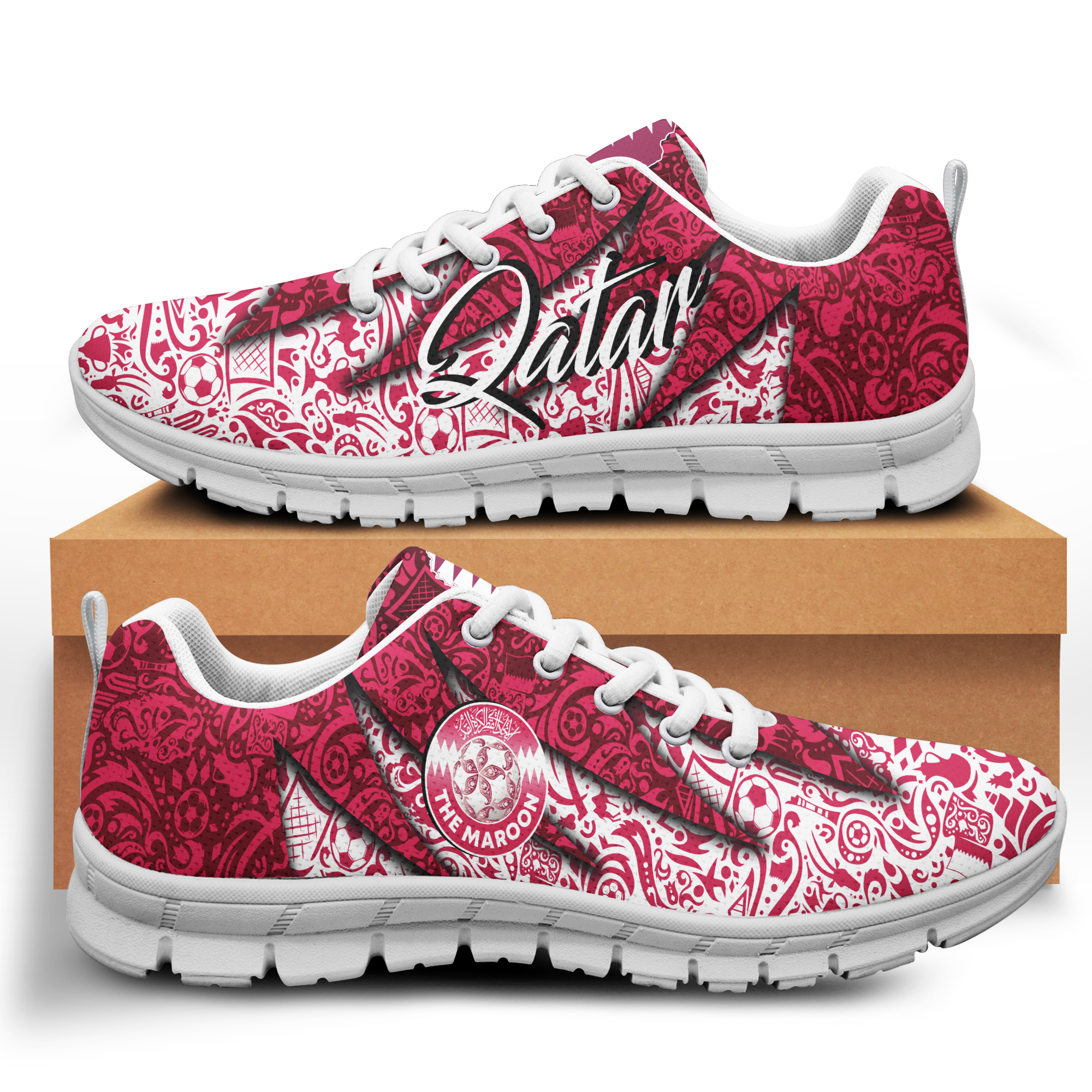 Qatar Football Team World Cup 2022 Sneaker - LT2