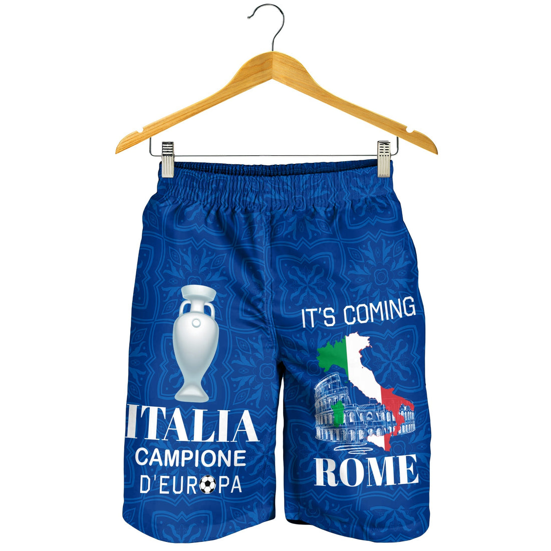 Italia Campione D'Europa - It is coming to Rome Men Shorts Blue LT4