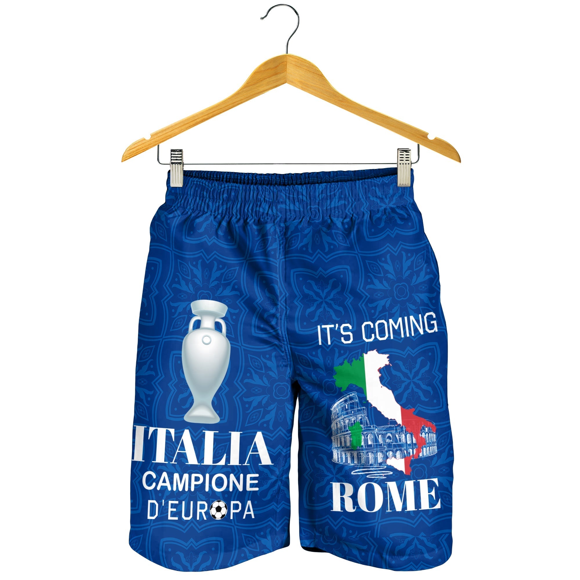Italia Campione D'Europa - It is coming to Rome Men Shorts Blue LT4