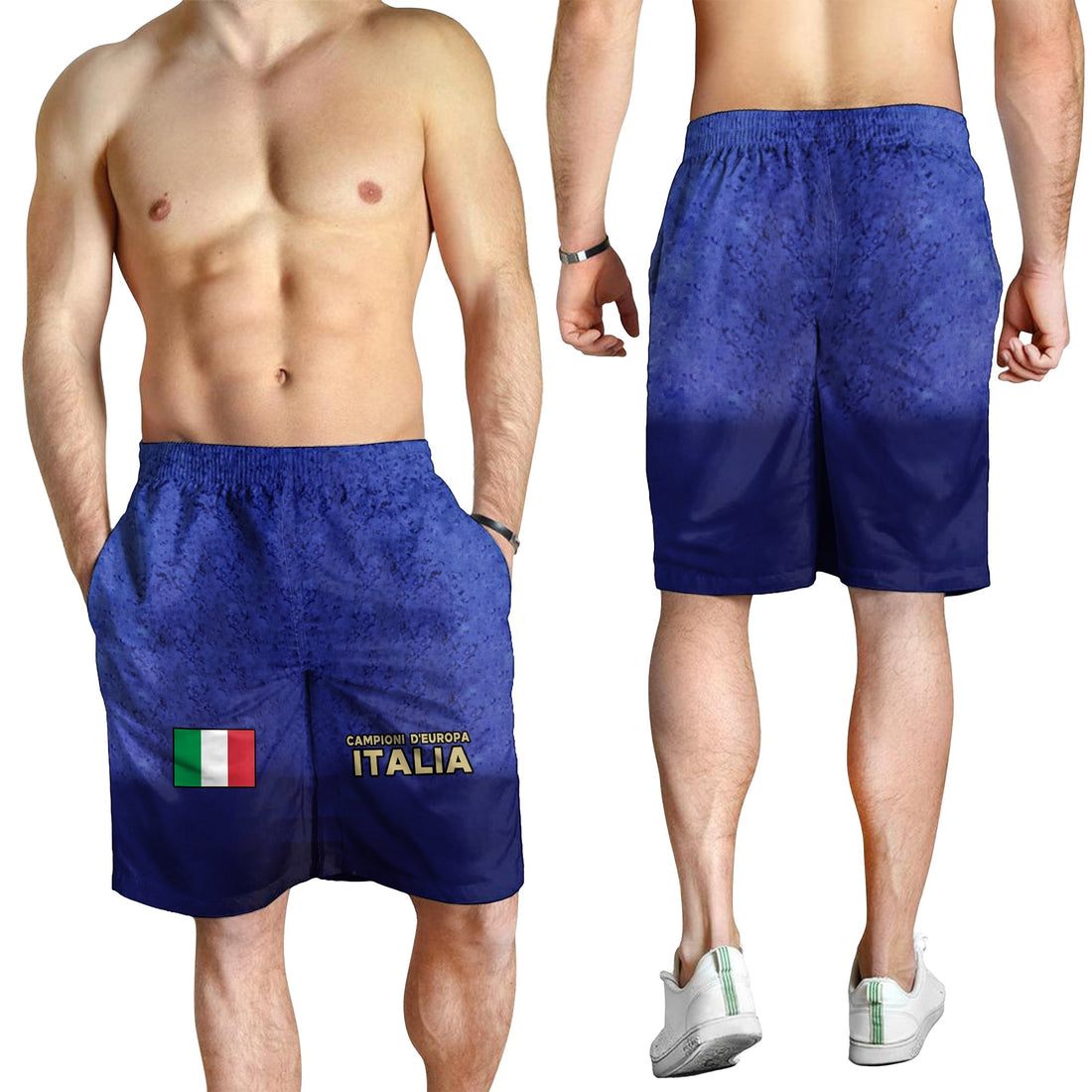 PROUD ITALIA Men Shorts Campioni D'Europa LT13