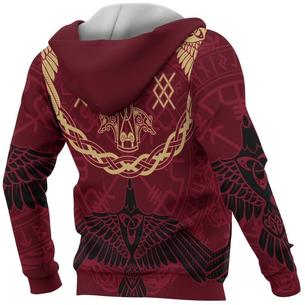 Viking Clothing Mjolnir Of Odin Viking Hoodie RLT12