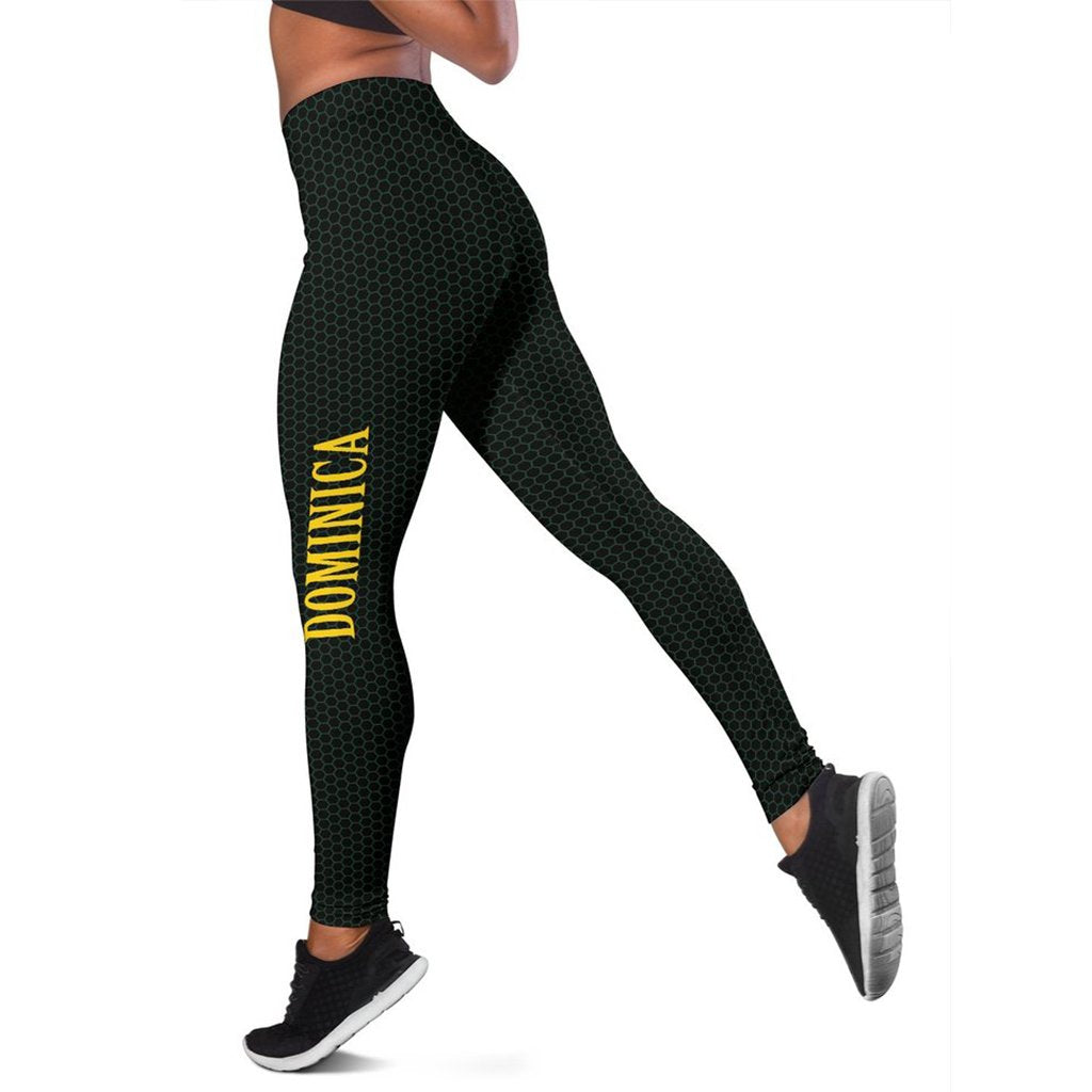 Dominica Leggings Map