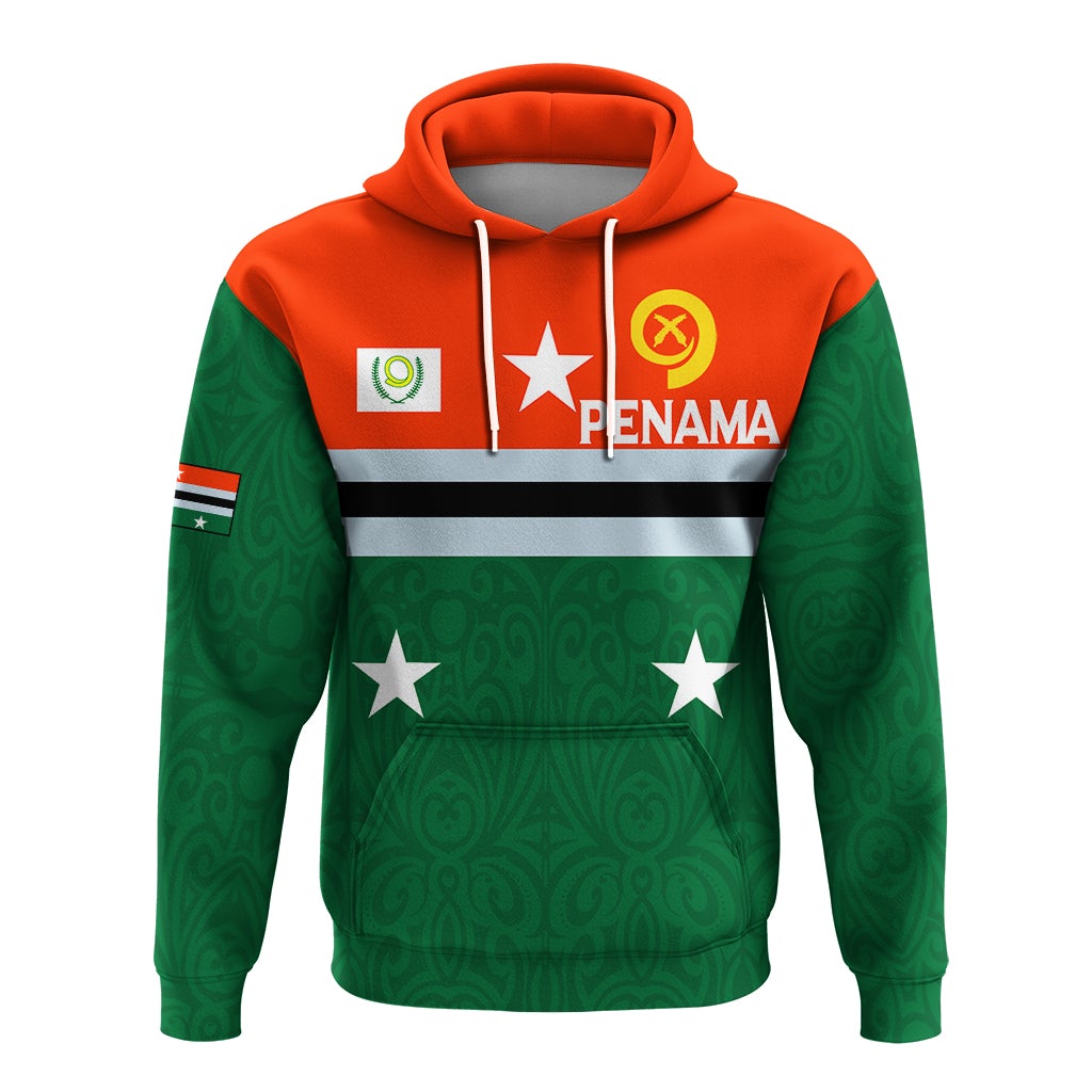 Vanuatu Penama Province Hoodie Flag Style LT12