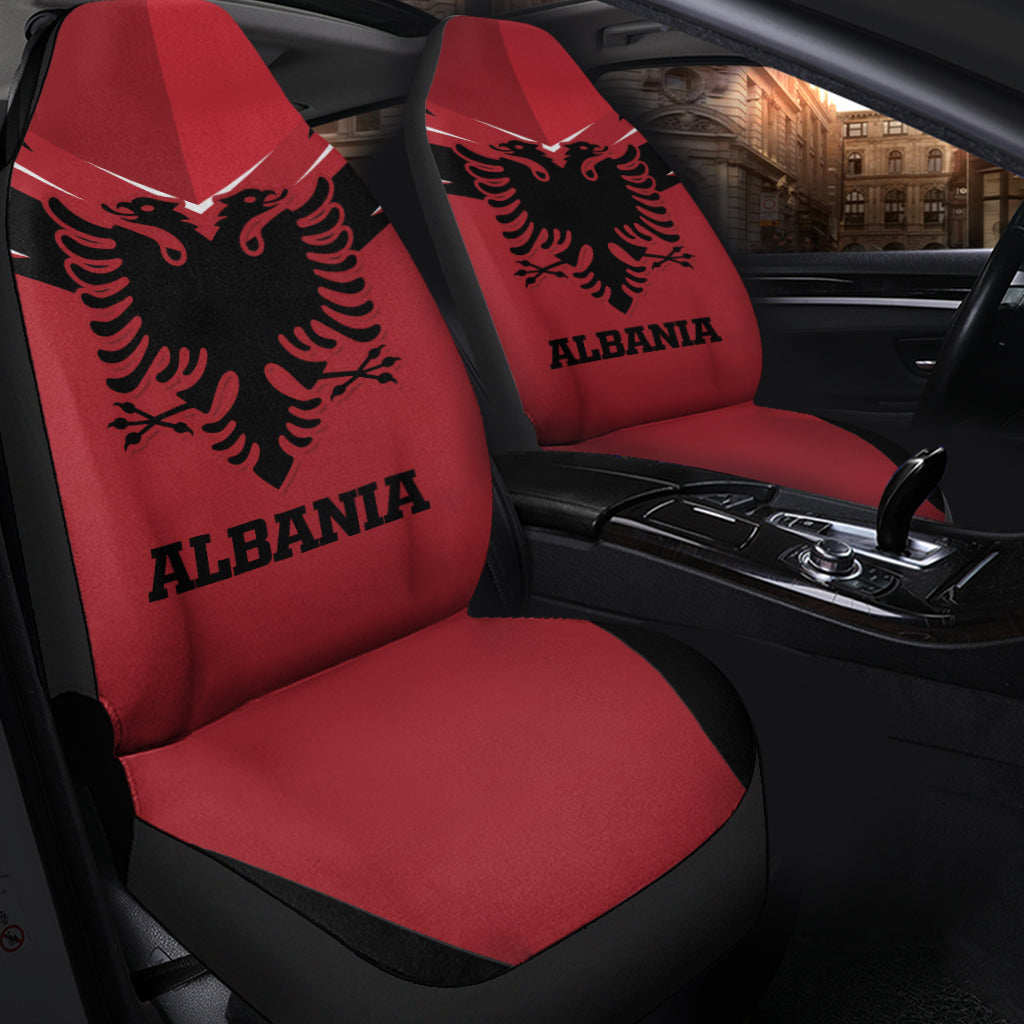 Albania Pride Car Seat Covers LT12