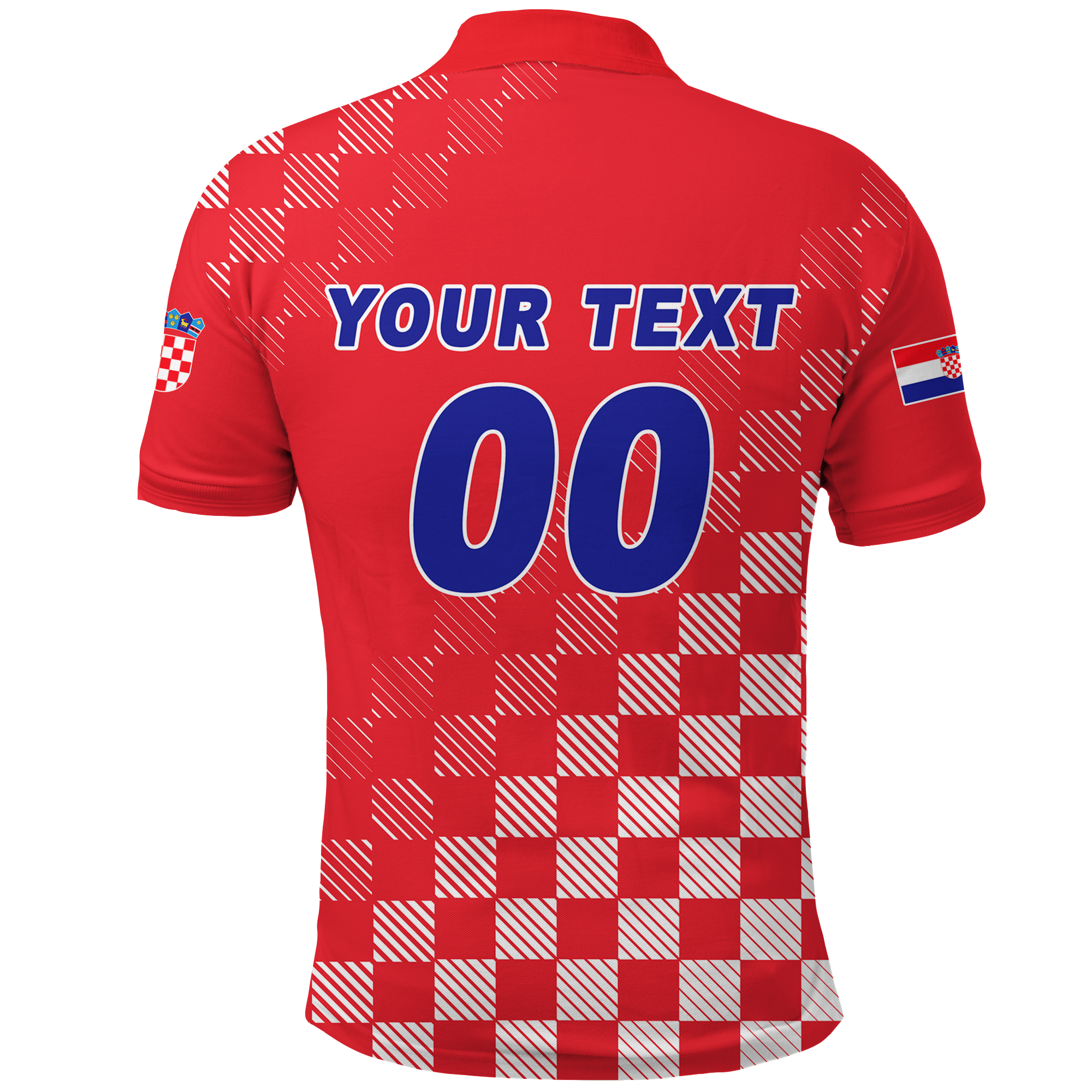 Custom Croatia Polo Shirt Football 2022 Champions Pride Red LT12