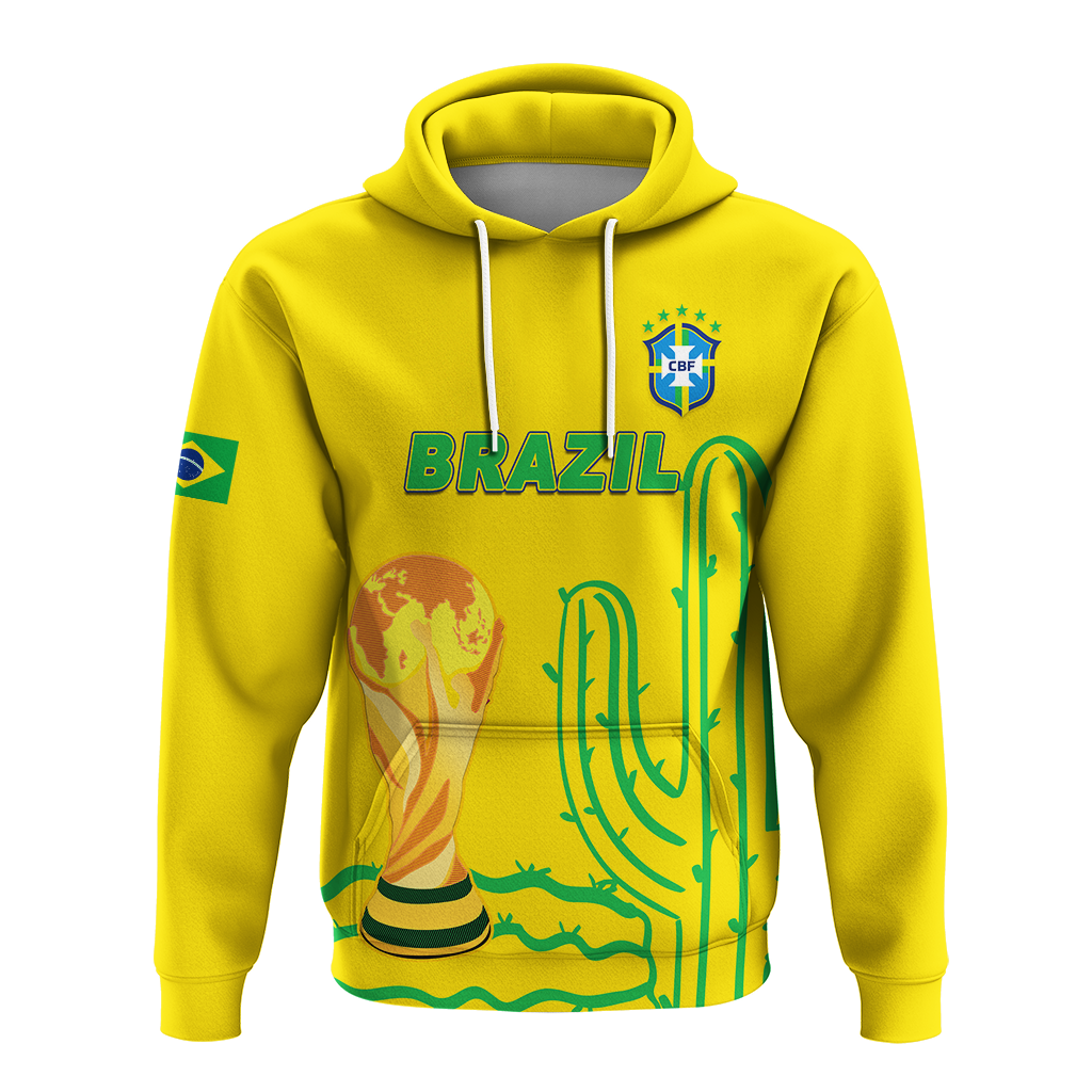 Brazil Champion Football 2022 Hoodie LT12