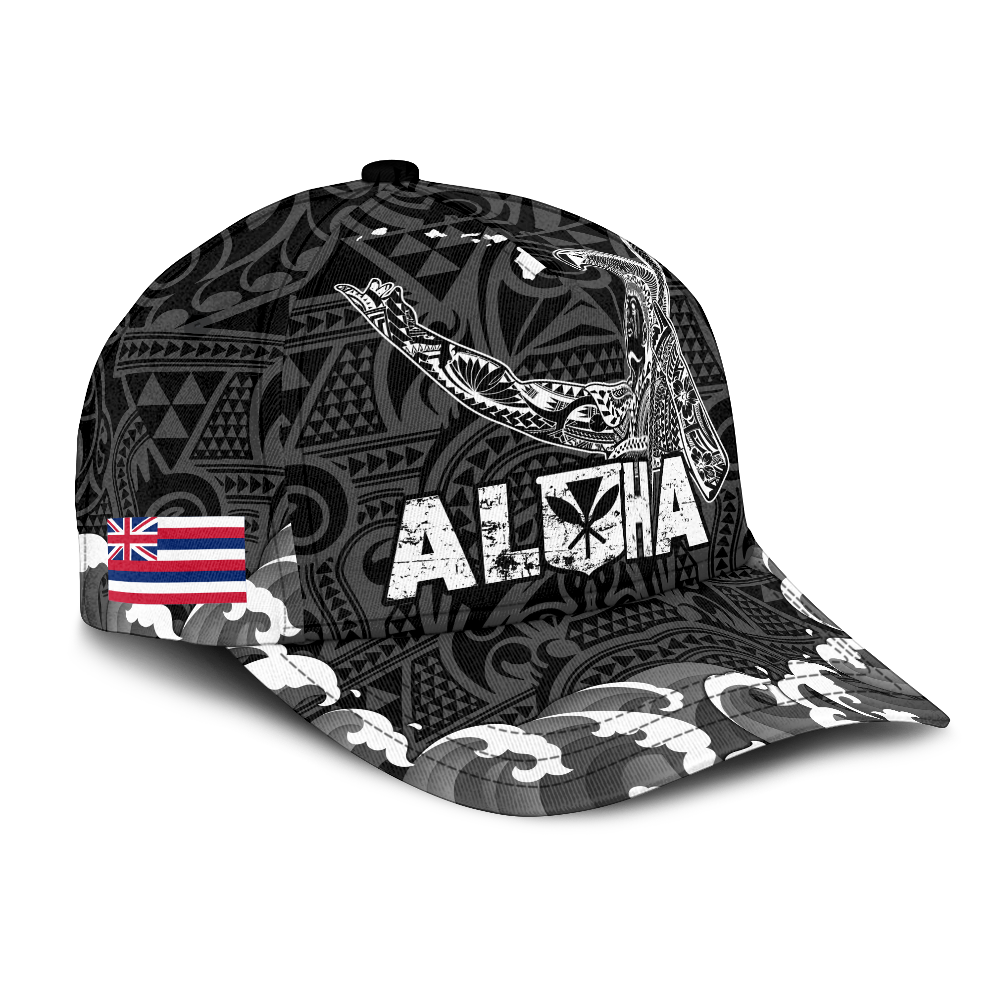 Hawaii King Kamehameha Aloha Hawai'i Nei Cap - LT2