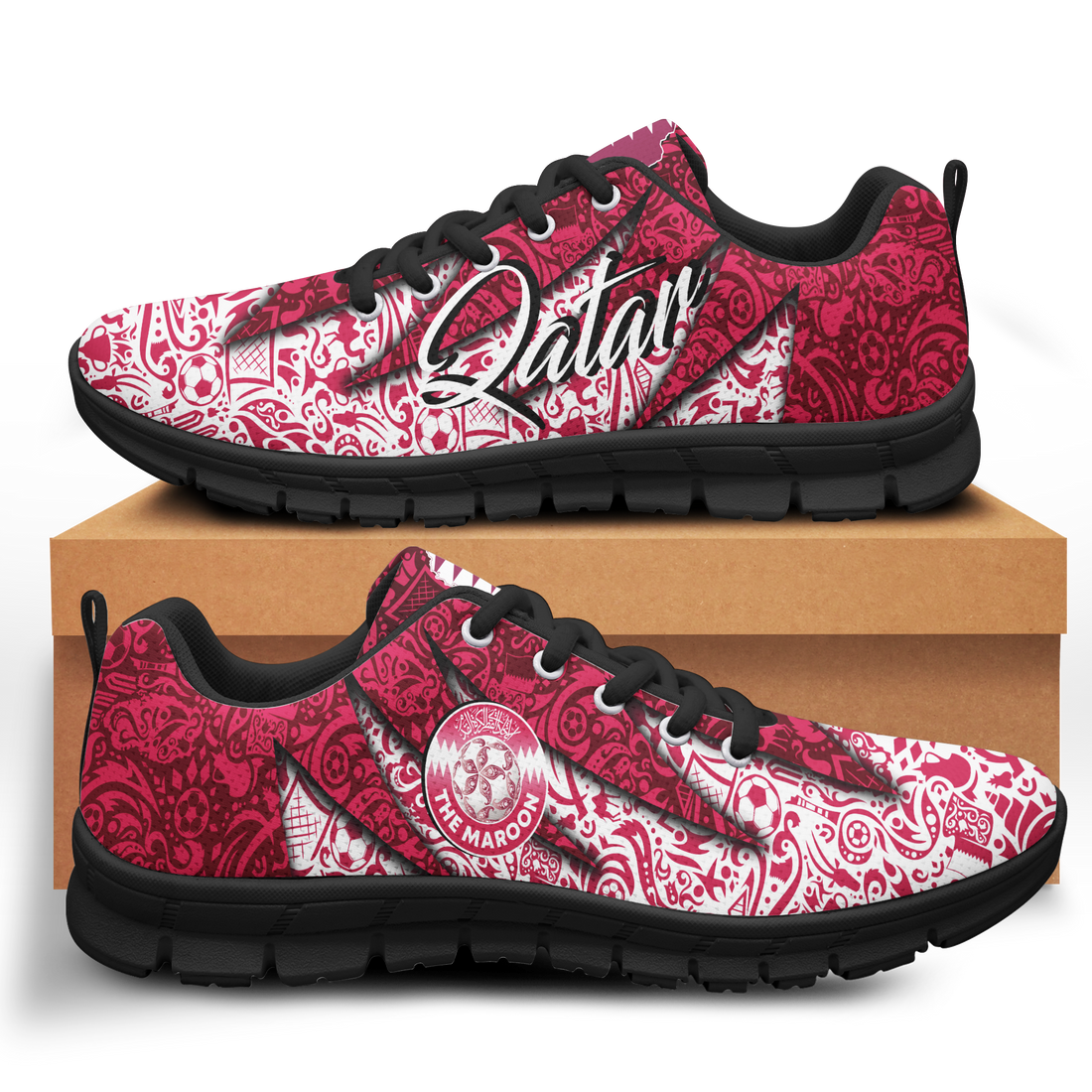 Qatar Football Team World Cup 2022 Sneaker - LT2