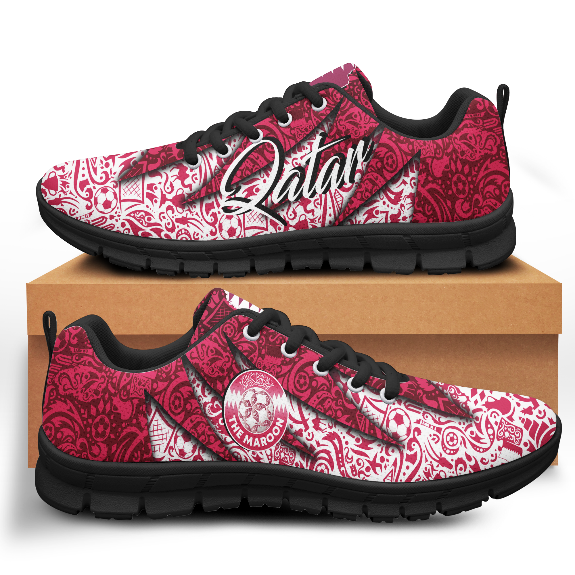 Qatar Football Team World Cup 2022 Sneaker - LT2