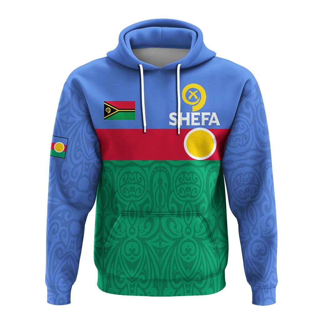Vanuatu Shefa Province Hoodie Flag Style LT12