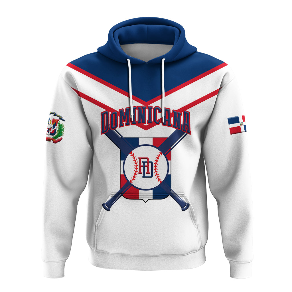 Custom Dominican Republic Hoodie Baseball Pride LT12