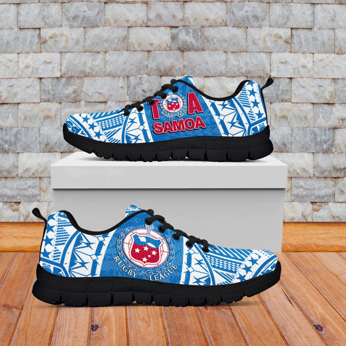 Toa Samoa Rugby Sneaker Blue Sky LT6