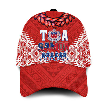 Toa Samoa Rugby Classic Cap Manu Siva Tau Style Ulafala Ver.07 LT13