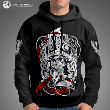 Viking Hoodie Heimdall Son Of Odin RLT12