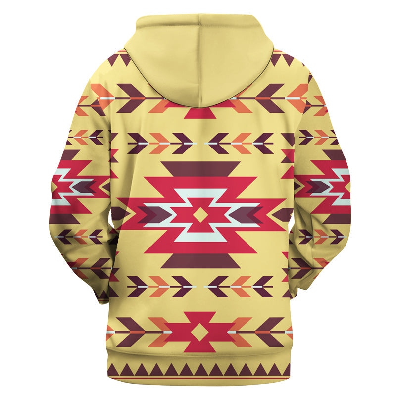 Vector Tribal Native American 3D Hoodie LT10