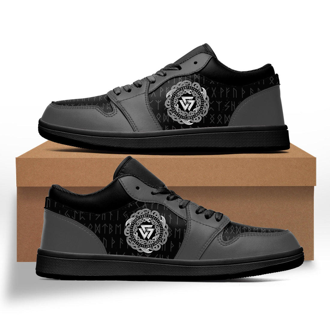 Viking Shoes - Viking Valknut Low Sneakers RLT12