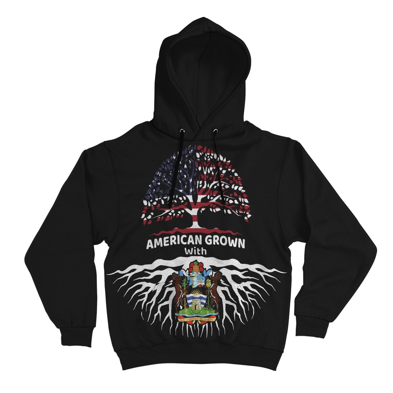 Antigua and Barbuda Hoodie American Root