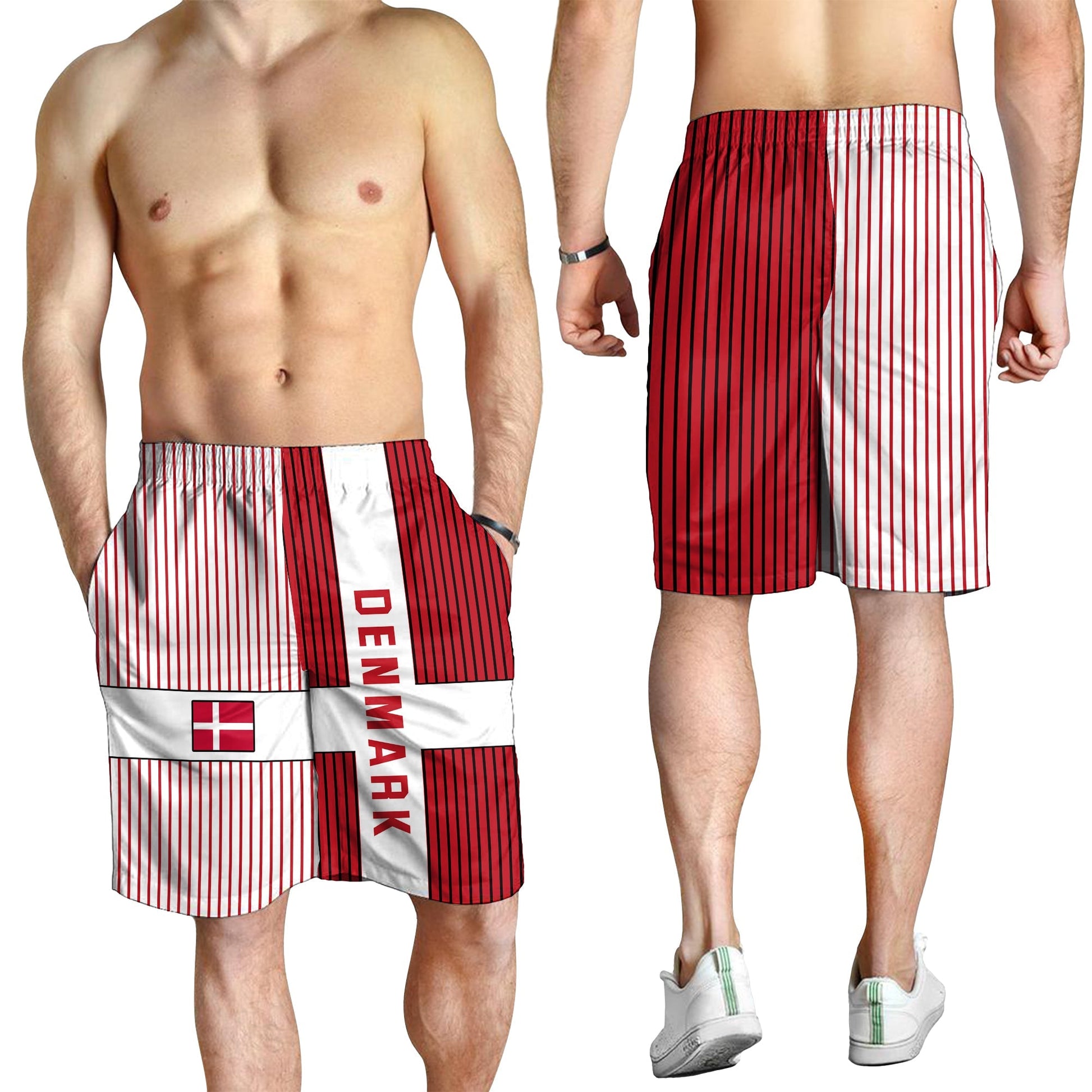 Denmark Football Men Shorts Come on Denmark LT13