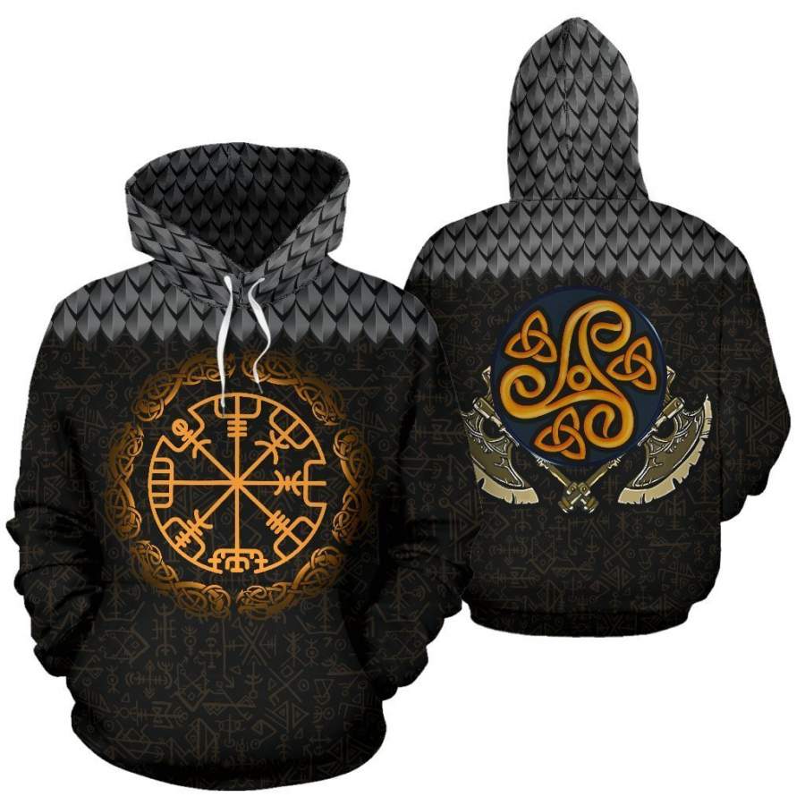 Viking Clothing Vegvisir Hoodie RLT12