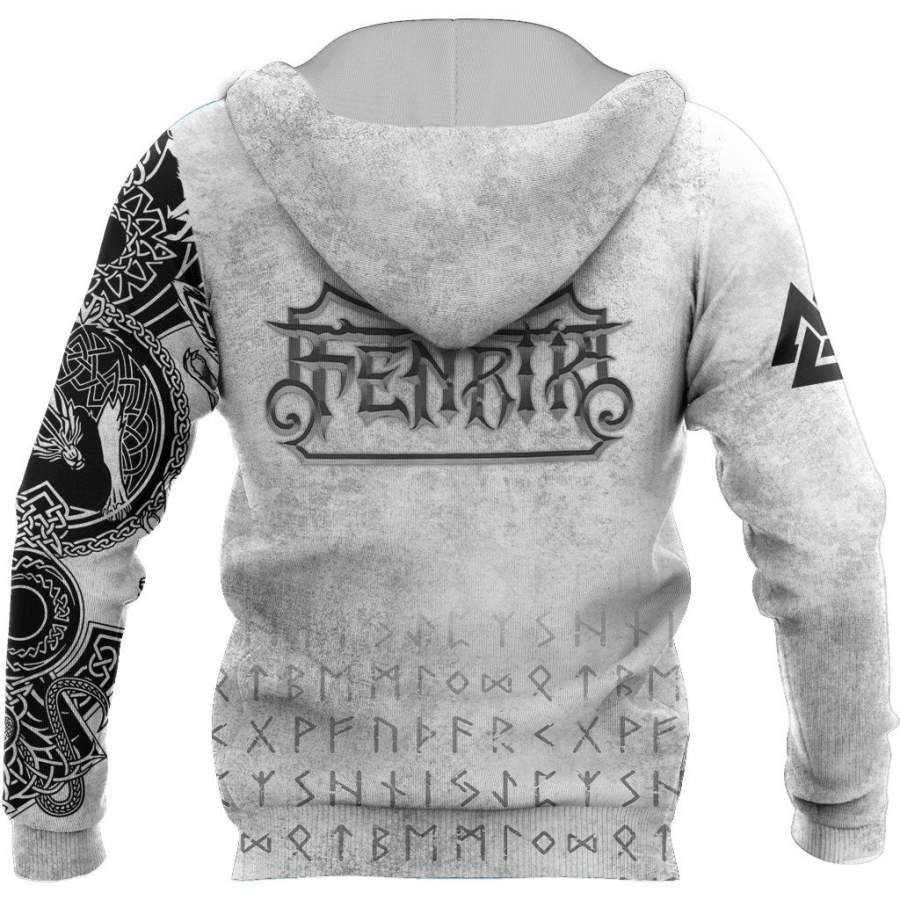 Viking Clothing Fenrir Viking Hoodie RLT12