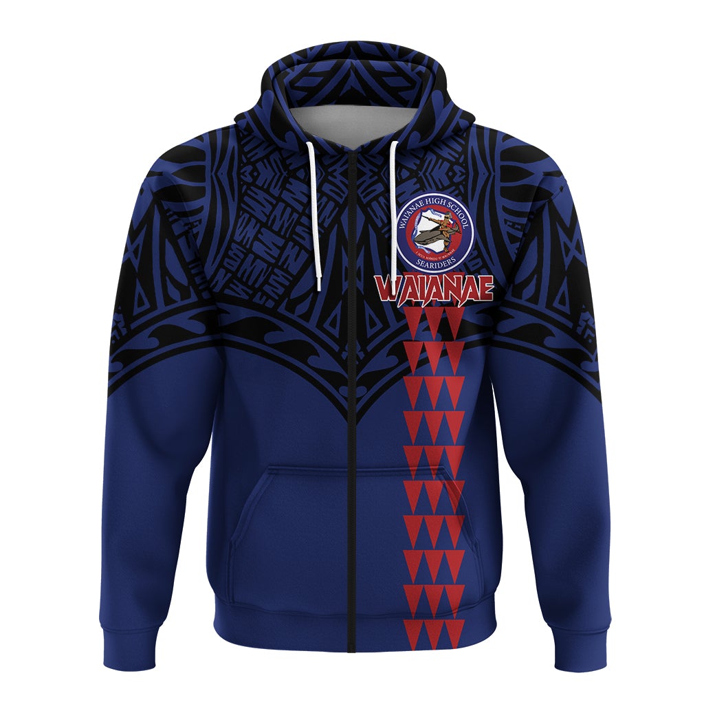 Waianae High School Pride Zip Hoodie LT12