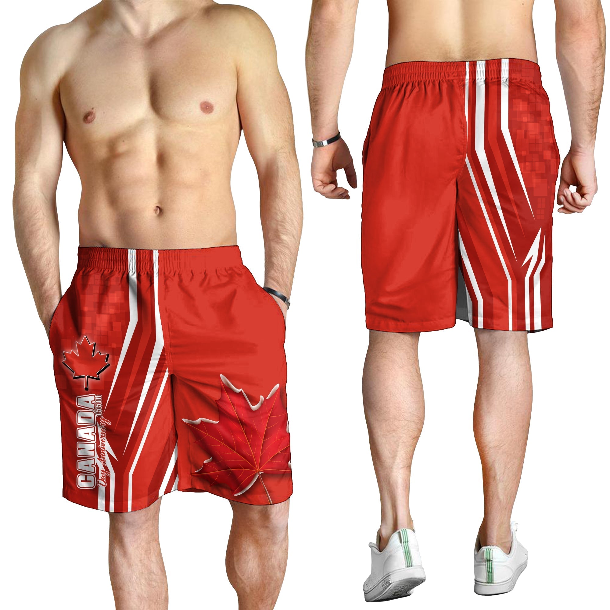 Canada Day Anniversary Pride Men Short LT12
