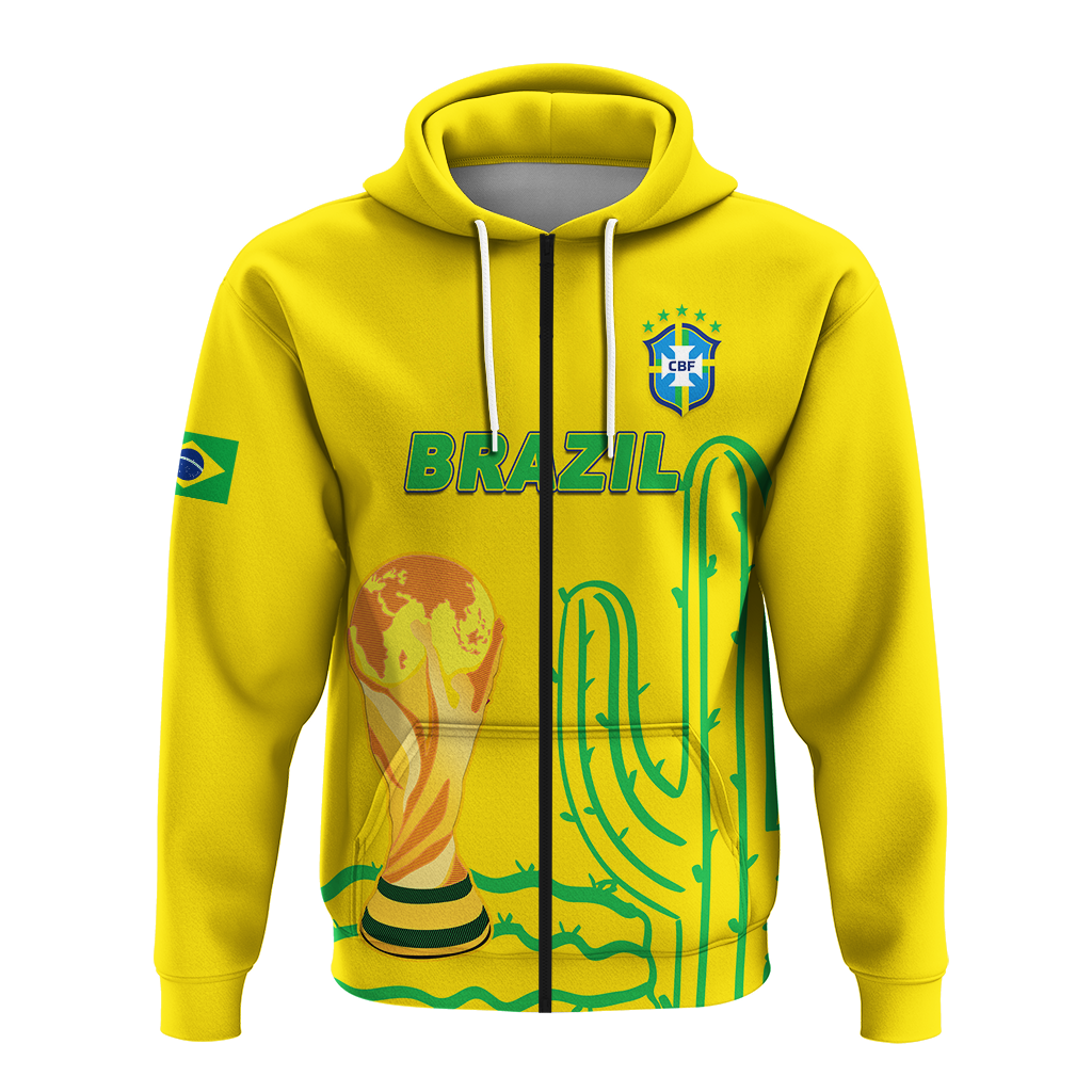 Brazil Champion Football 2022 Hoodie LT12