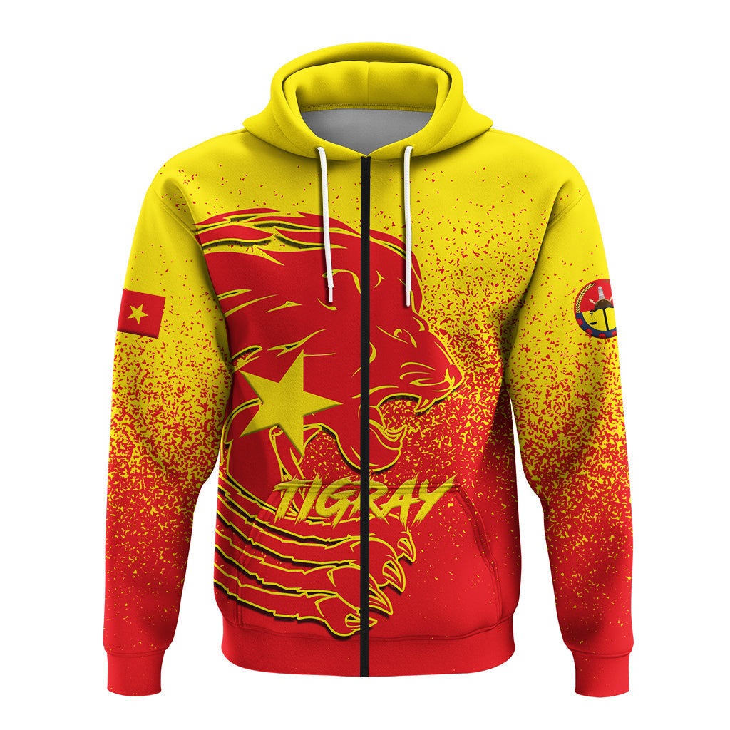 Tigray Lion Legend Zip Hoodie LT12