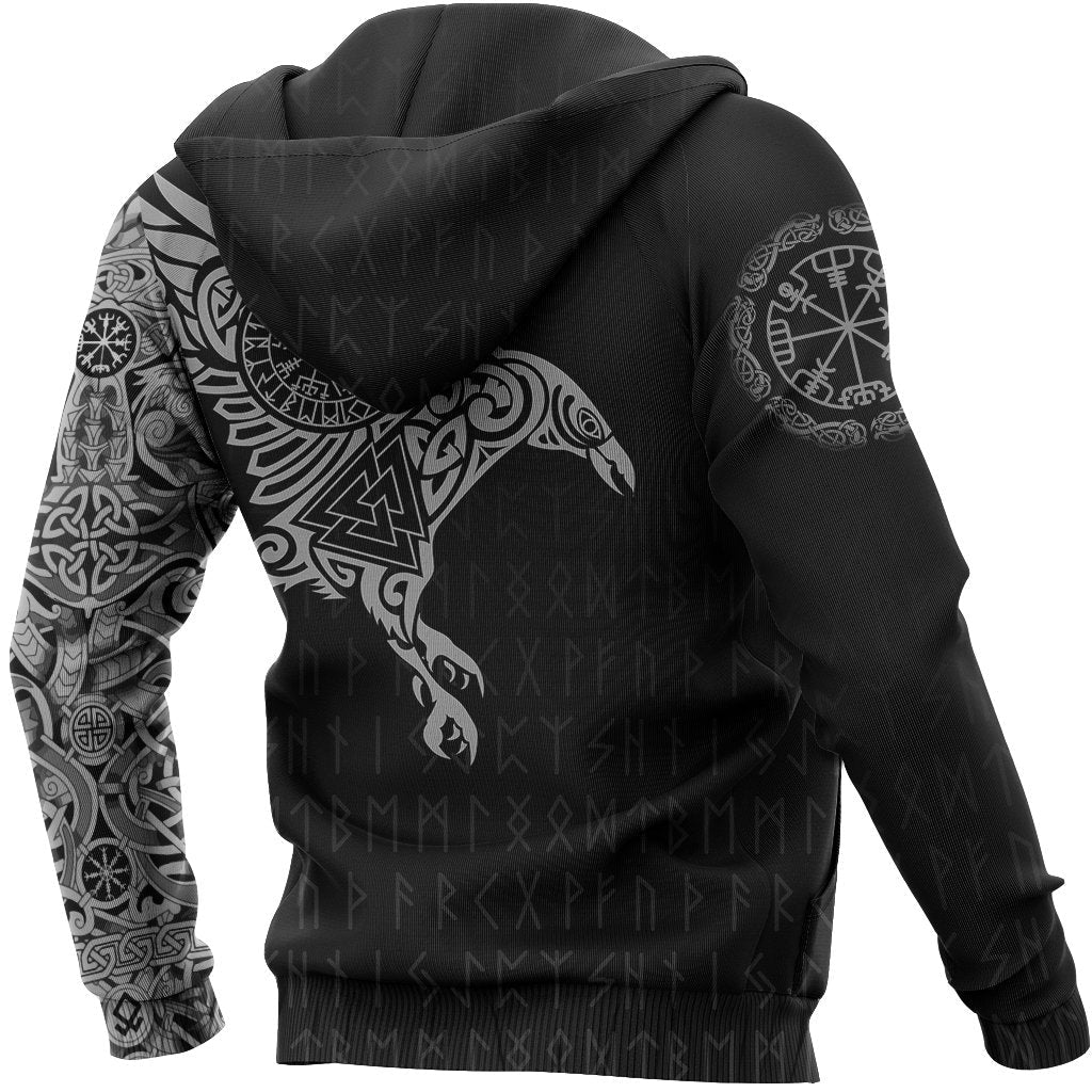 Viking The Raven Of Odin Tattoo Special Hoodie RLT12