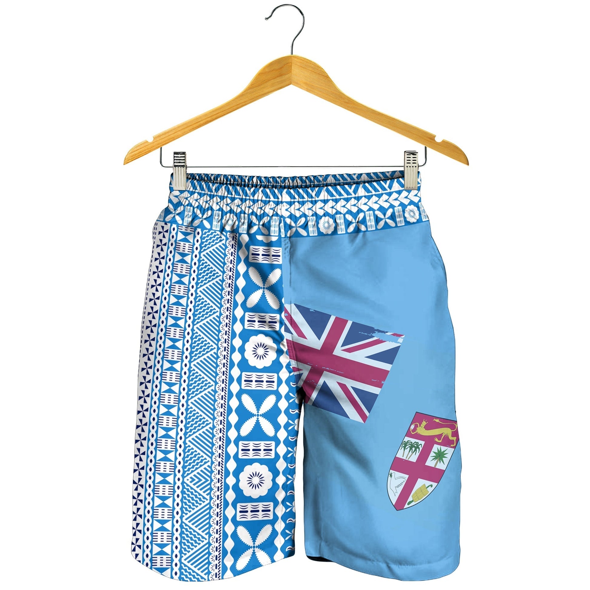 Fiji Dreamy Men Short Tapa Pattern LT13